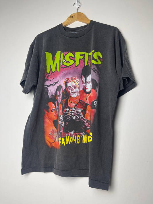 Vintage Style Misfits Graphic T-shirt - X Large