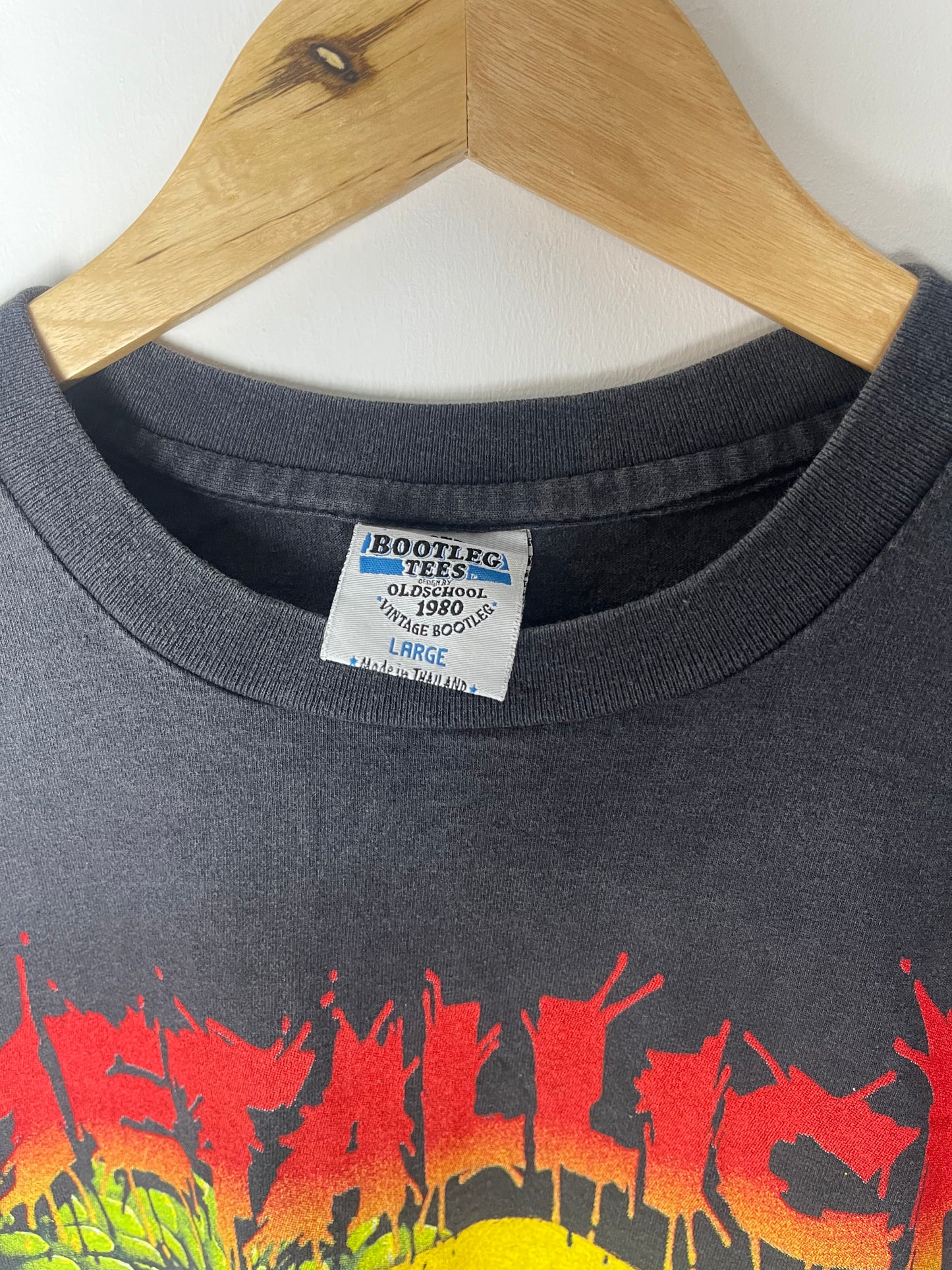 Vintage Style Metallica Monster T-shirt - Large