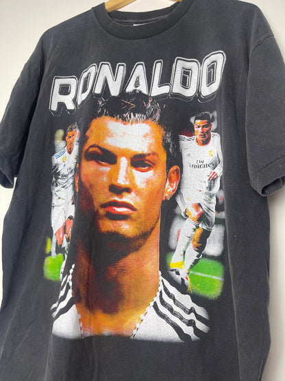 Vintage Style Ronaldo Classic Football T-shirt - X Large