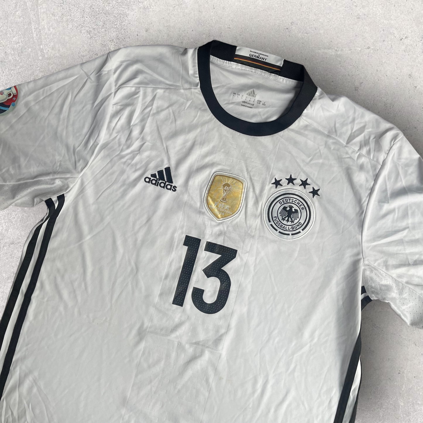 Retro Adidas Germany National Team 2014 Football Jersey - Large