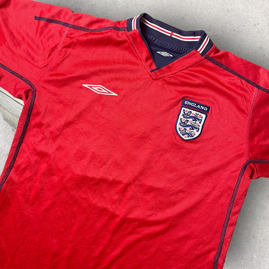 Retro Umbro England  2004 National Football Jersey - Medium