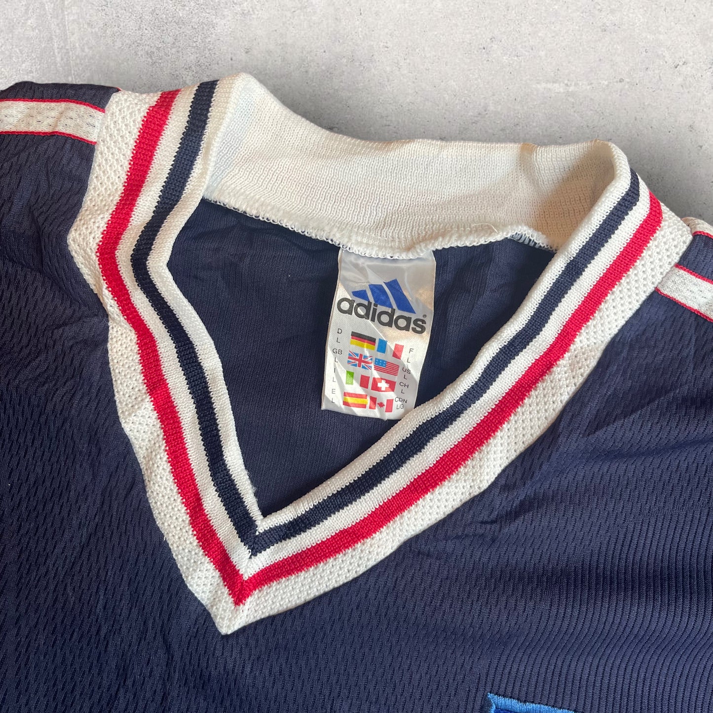 Retro Adidas Yugoslavia World Cup 1998 Dragan Stojkovic National Football Jersey - Large